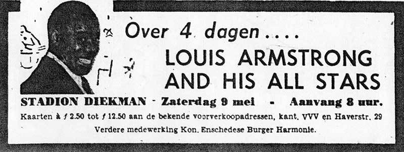 Louis Armstrong in Enschede