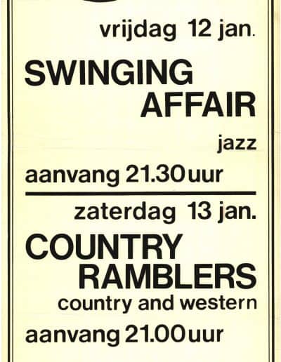 Poster van dit concert